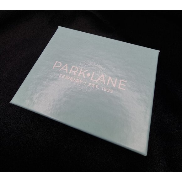 Park Lane Gold-Tone Bracelet W/ Blue Crystal Stones Adjustable Clasp New In Box - Picture 5 of 7